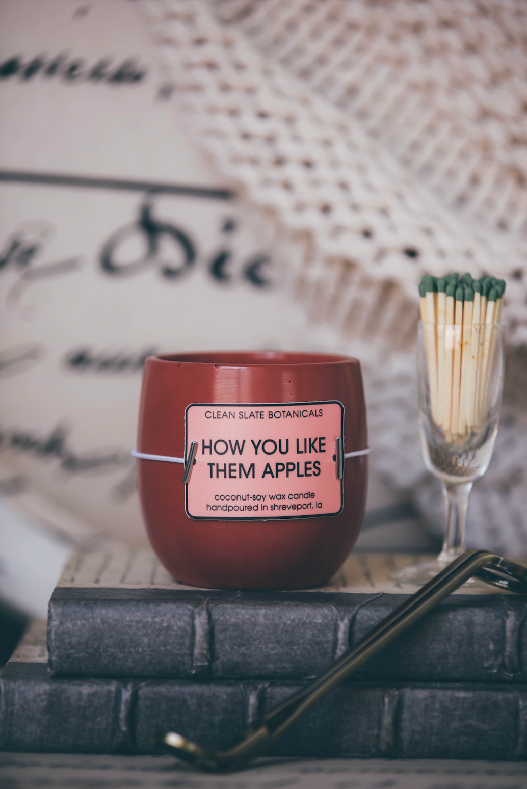 apple candle