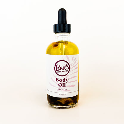 Sangria Body Oil - Ben's Body Basics