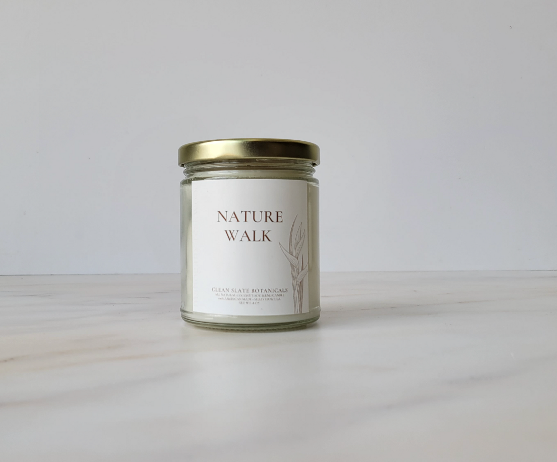 nature walk candle